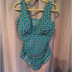 Lands’ End Women’s One Piece Bathing Suit